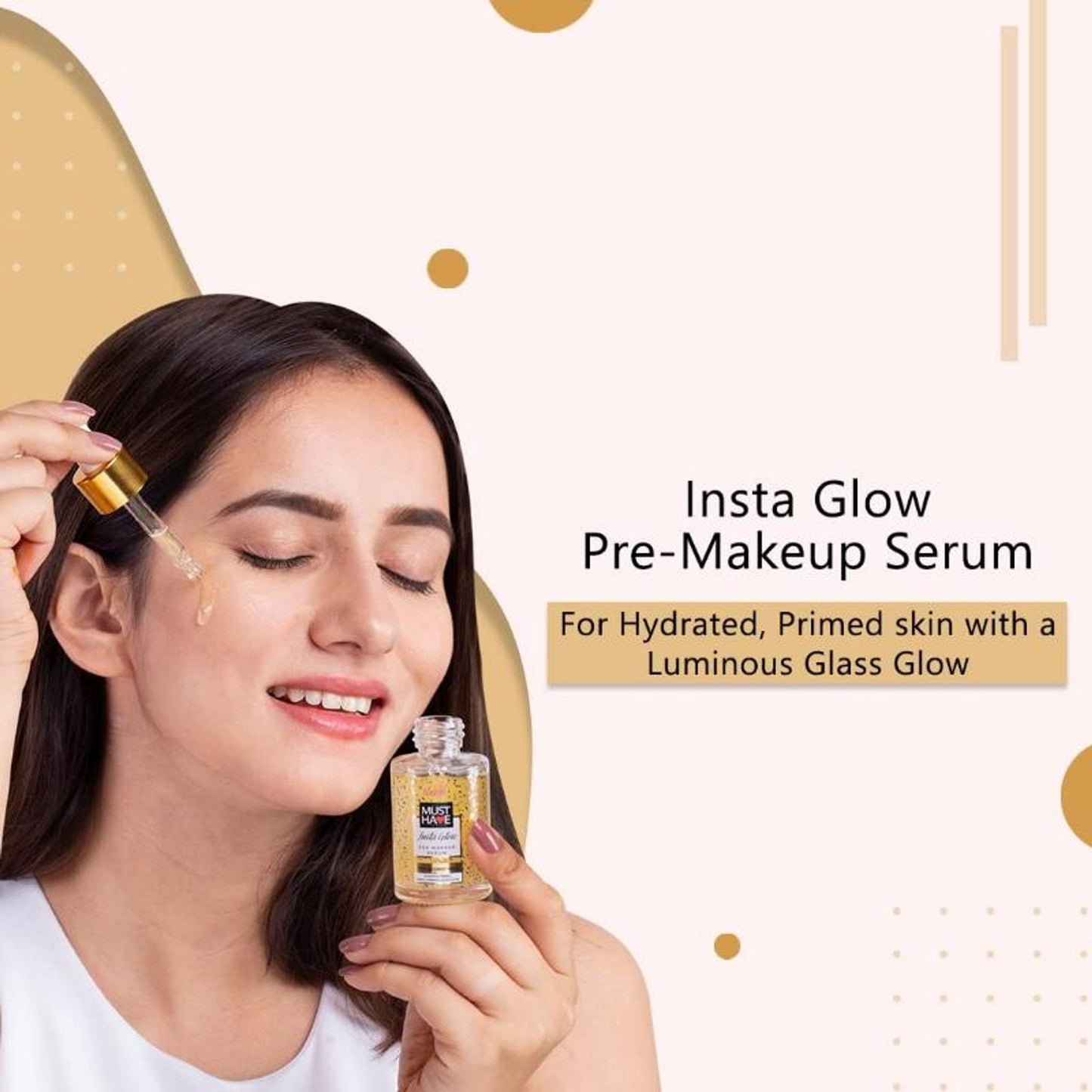 IBA Must Have Insta Glow Pre-Makeup Serum With 24 Karat Gold