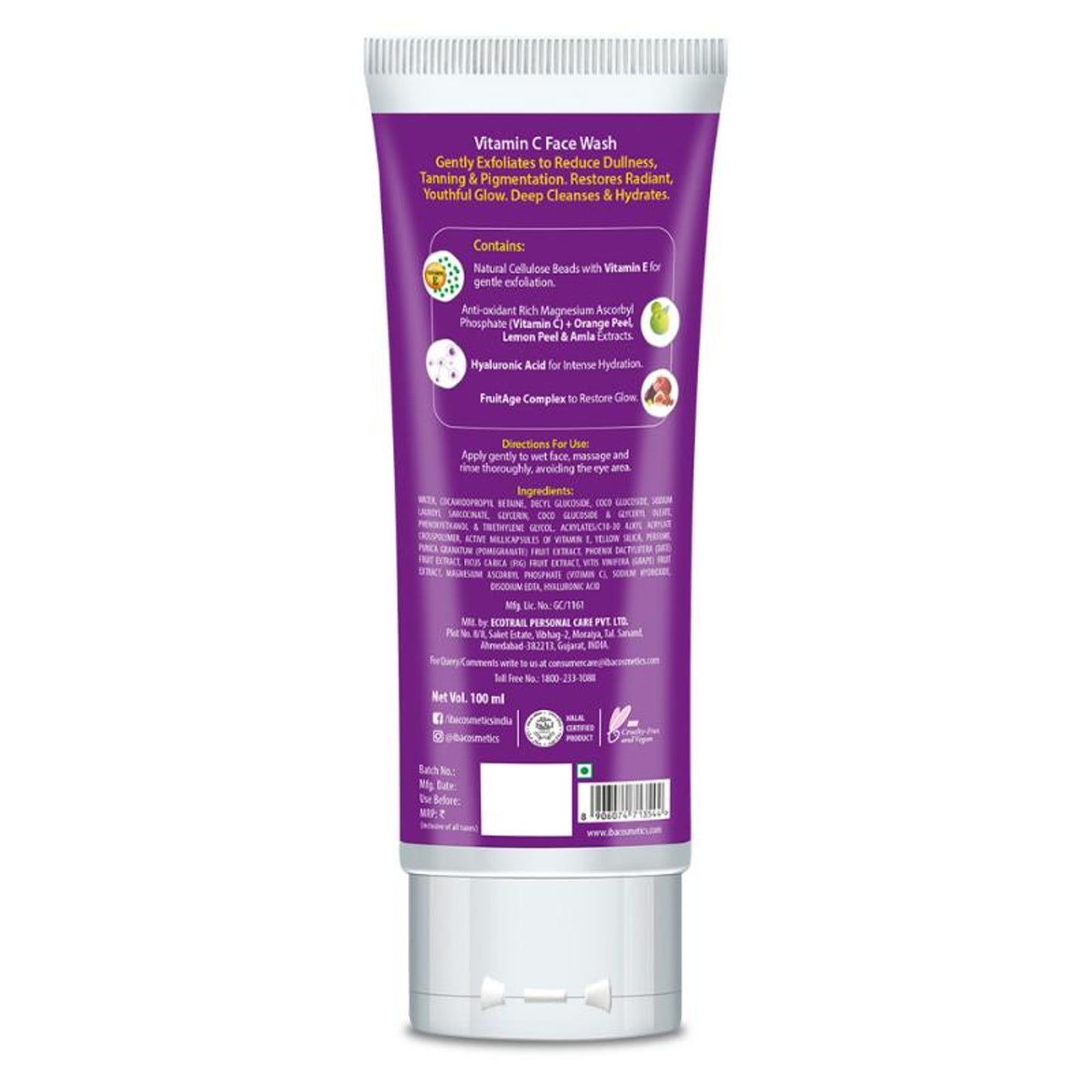 IBA Advanced Activs Youth Preserve Vitamin C Face Wash