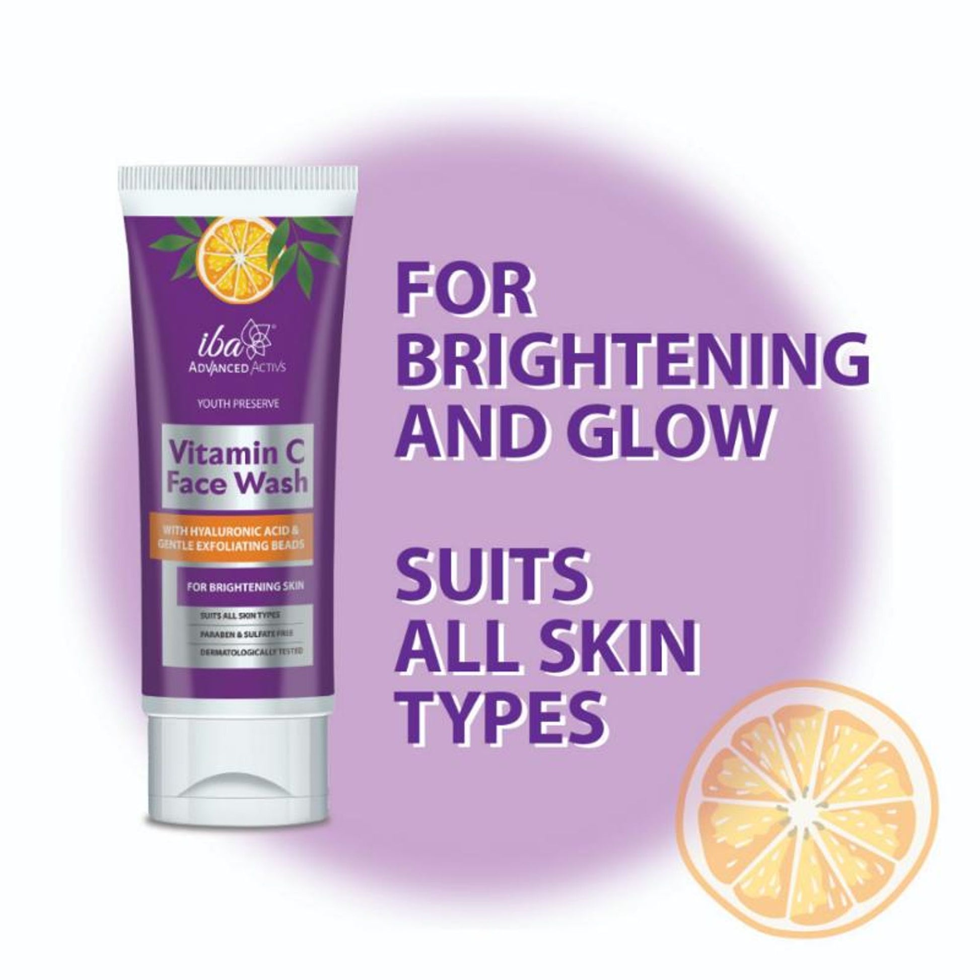 IBA Advanced Activs Youth Preserve Vitamin C Face Wash