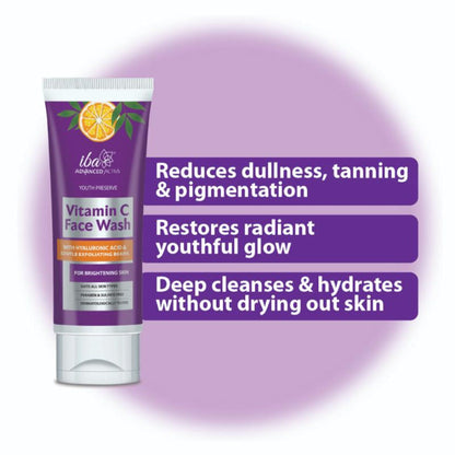 IBA Advanced Activs Youth Preserve Vitamin C Face Wash