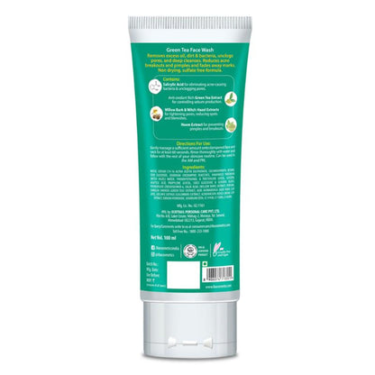 IBA Advanced Activs Crystal Clear Green Tea Face Wash