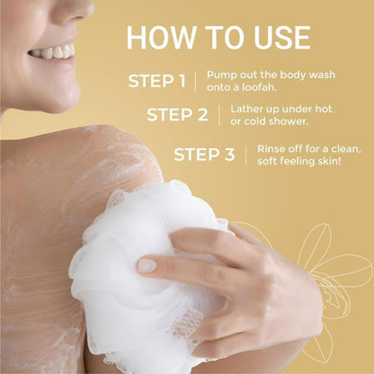Iba Oatmeal & Shea Creme Body Wash For Softer, Smoother, Nourished Skin