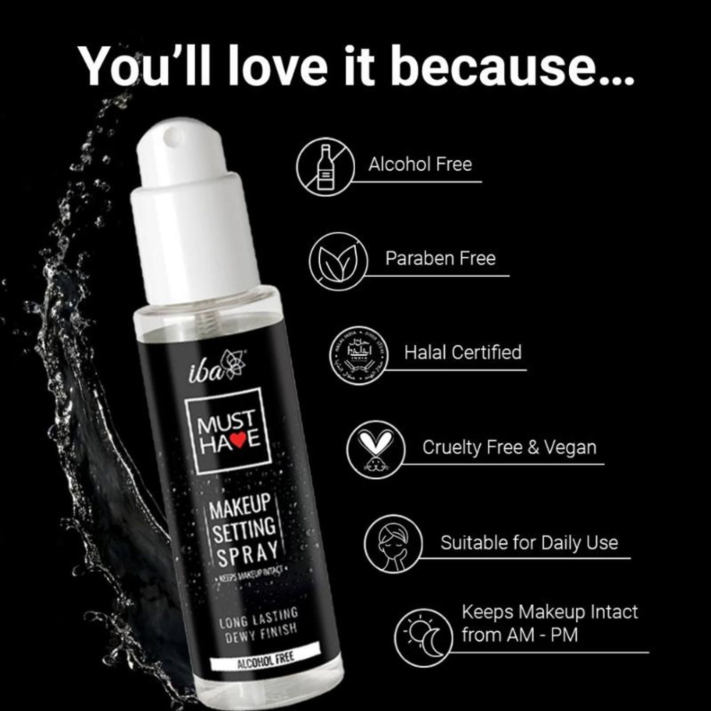 IBA Must Have Makeup Setting Spray