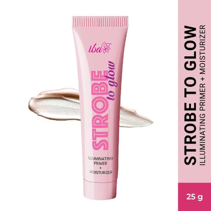 IBA Strobe To Glow Illuminating Primer + Moisturizer