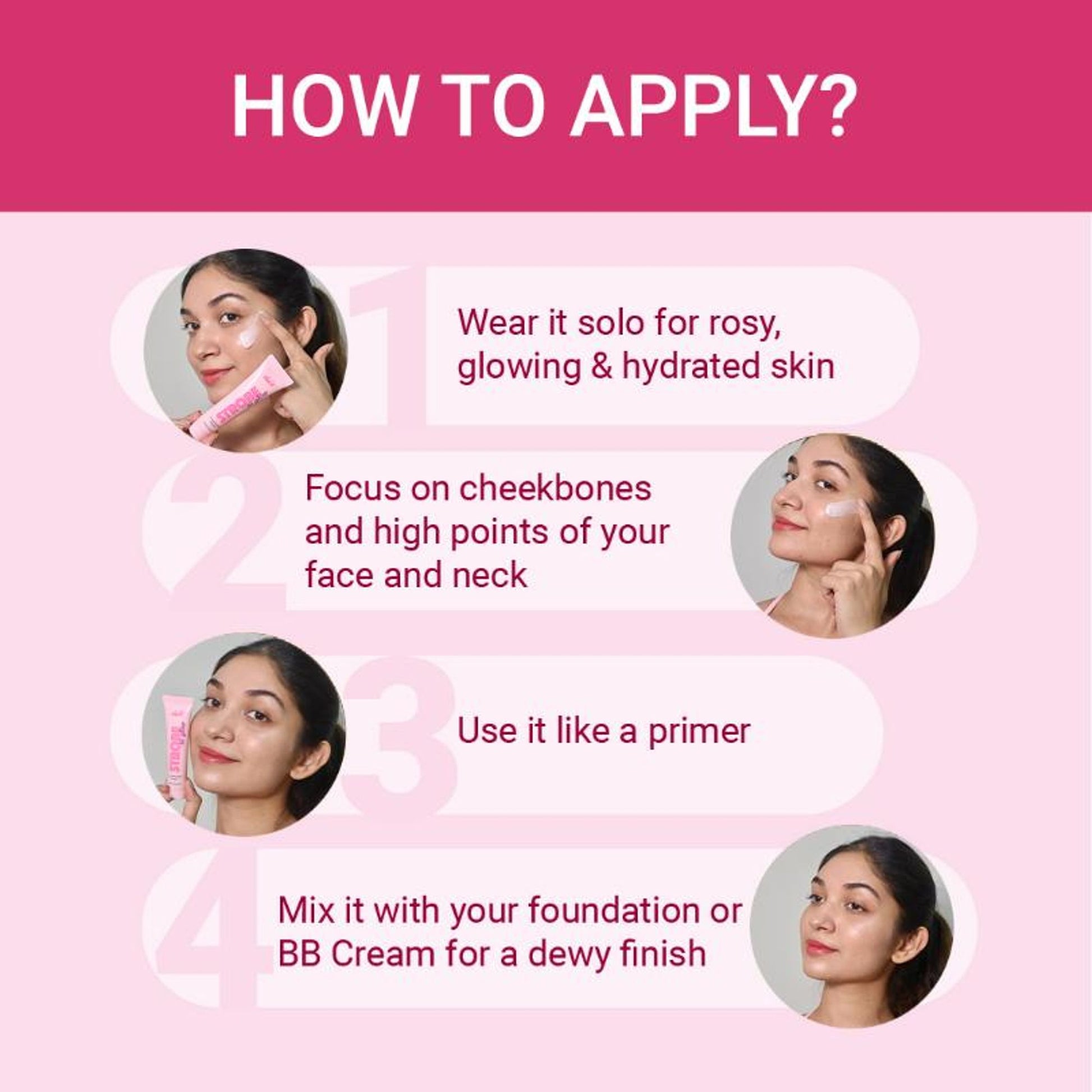 IBA Strobe To Glow Illuminating Primer + Moisturizer