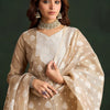 Dhiyona IE Women Regular Kurta with Trousers & With Dupatta