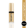 PAC Spotlight Radiance Liquid Highlighter - Lightweight, Longlasting Natural Luminous Glow - Gold