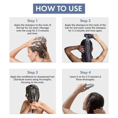 ThriveCo Hair Vitalizing Rosemary Shampoo, Sulphate Free, Hair Fall control, With Hyaplex