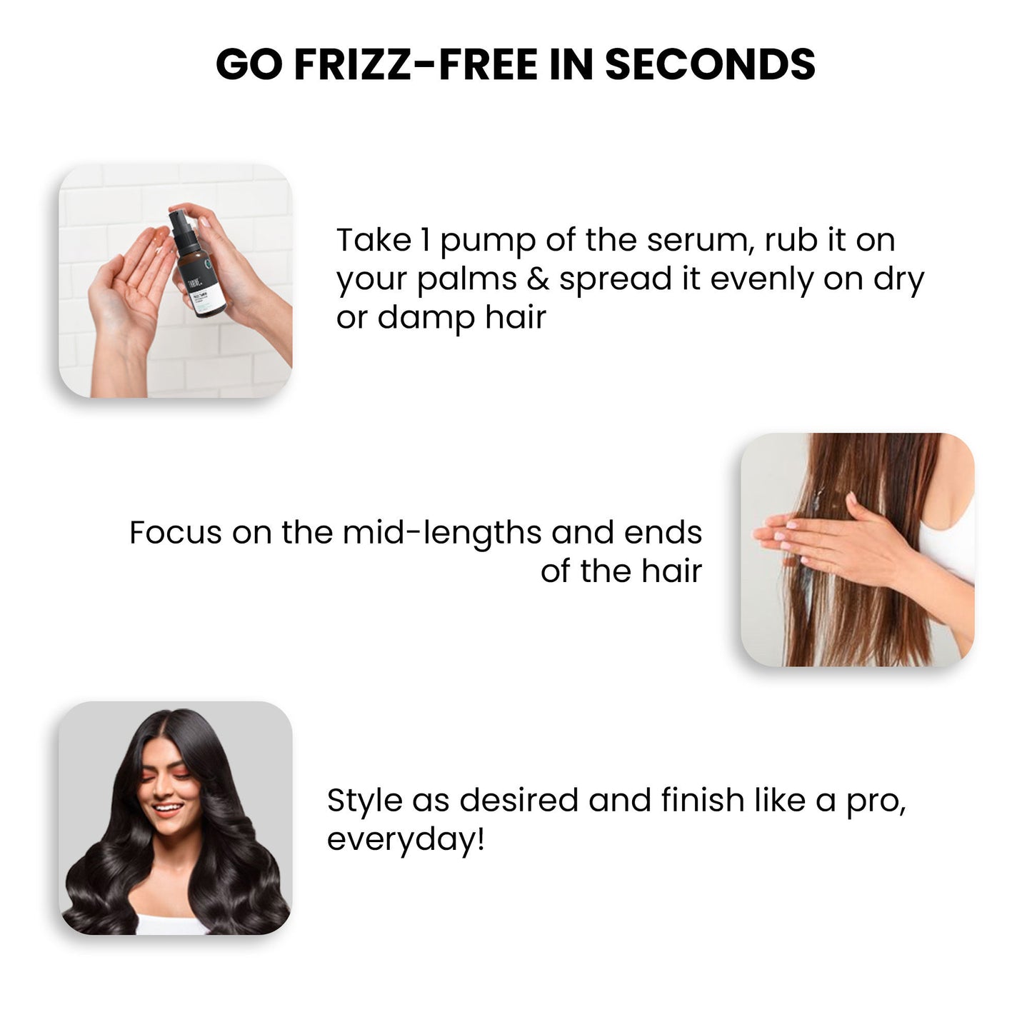 ThriveCo Frizz Tamer Smoothing Hair Oil Serum