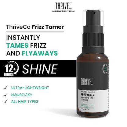 ThriveCo Frizz Tamer Smoothing Hair Oil Serum