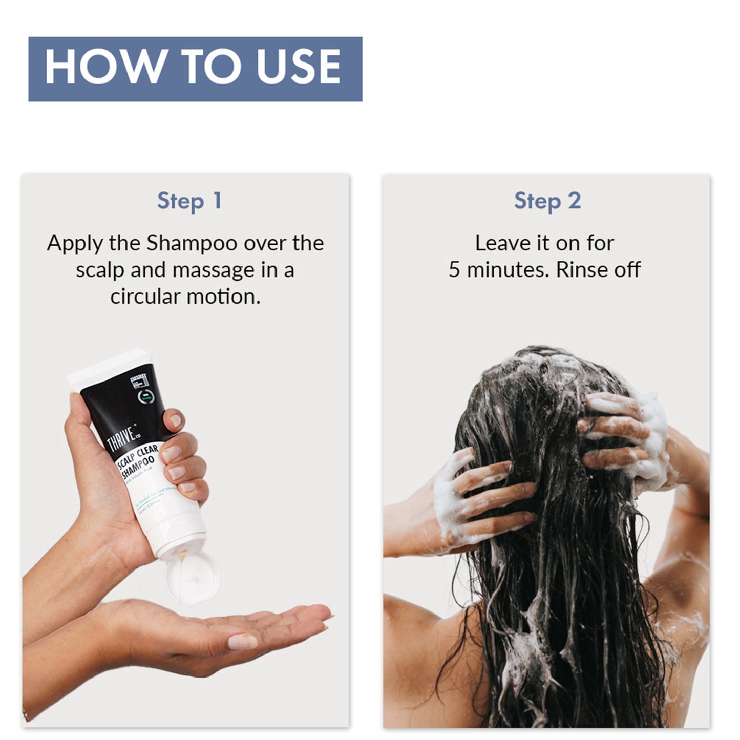 ThriveCo Scalp Clear Shampoo for Dandruff Control