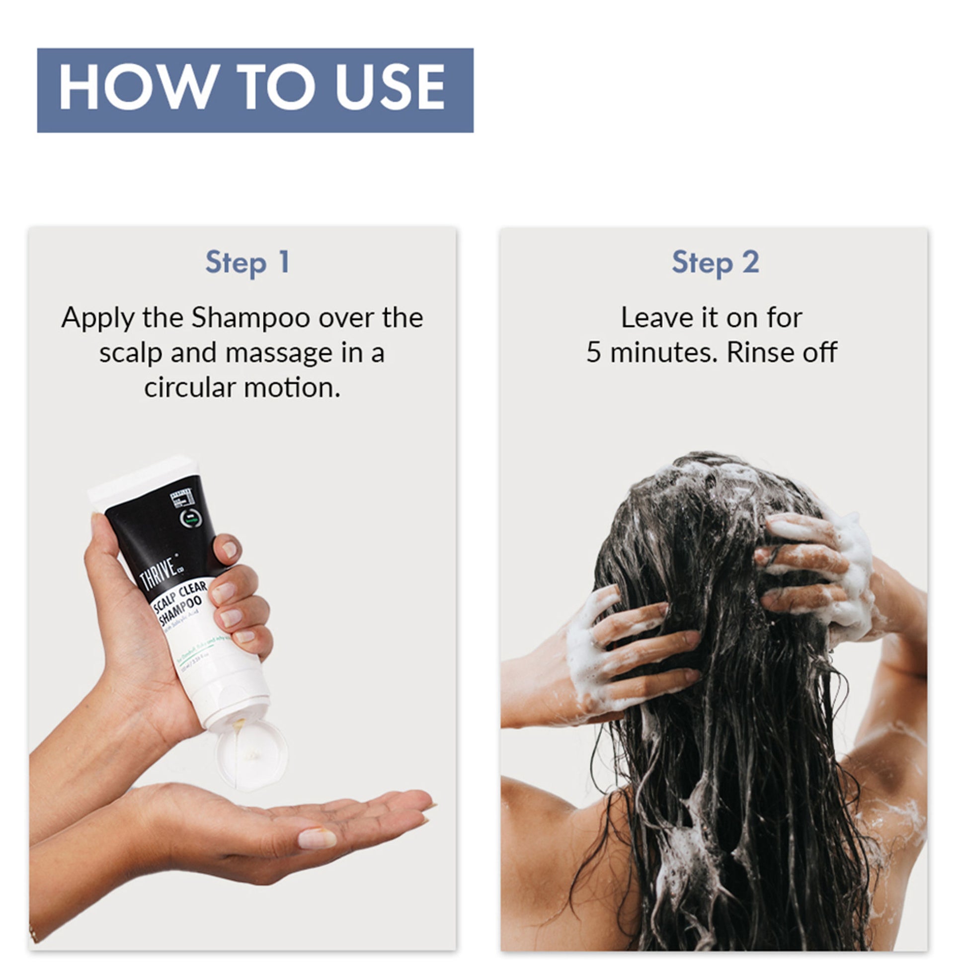 ThriveCo Scalp Clear Shampoo for Dandruff Control