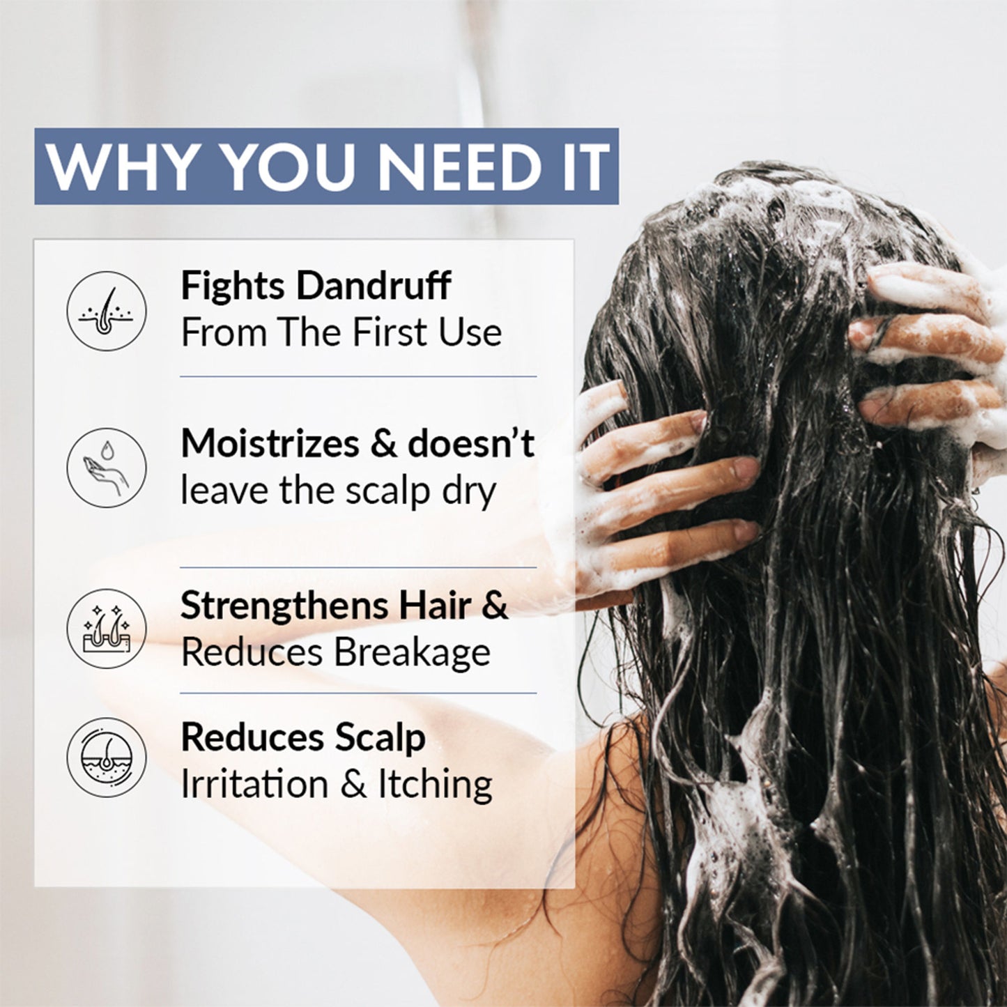 ThriveCo Scalp Clear Shampoo for Dandruff Control