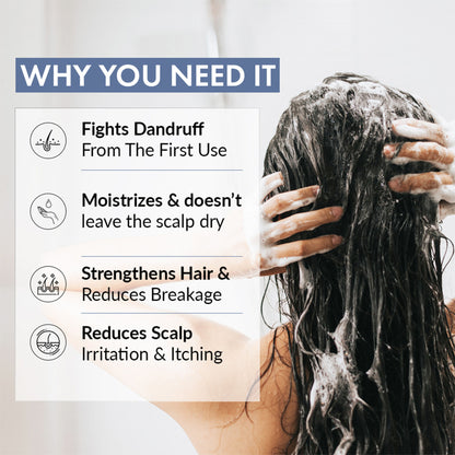 ThriveCo Scalp Clear Shampoo for Dandruff Control