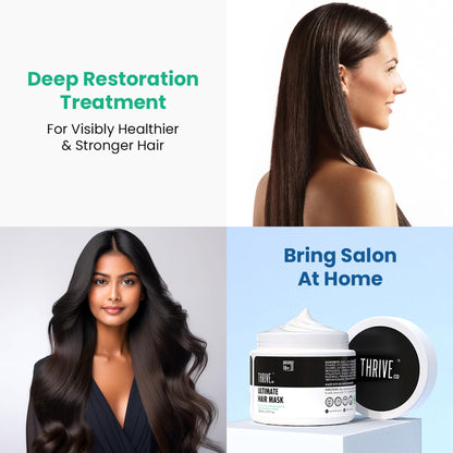 Thriveco Ultimate Hair Mask For Deep Repair & Hydration