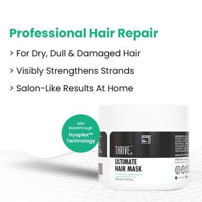 Thriveco Ultimate Hair Mask For Deep Repair & Hydration