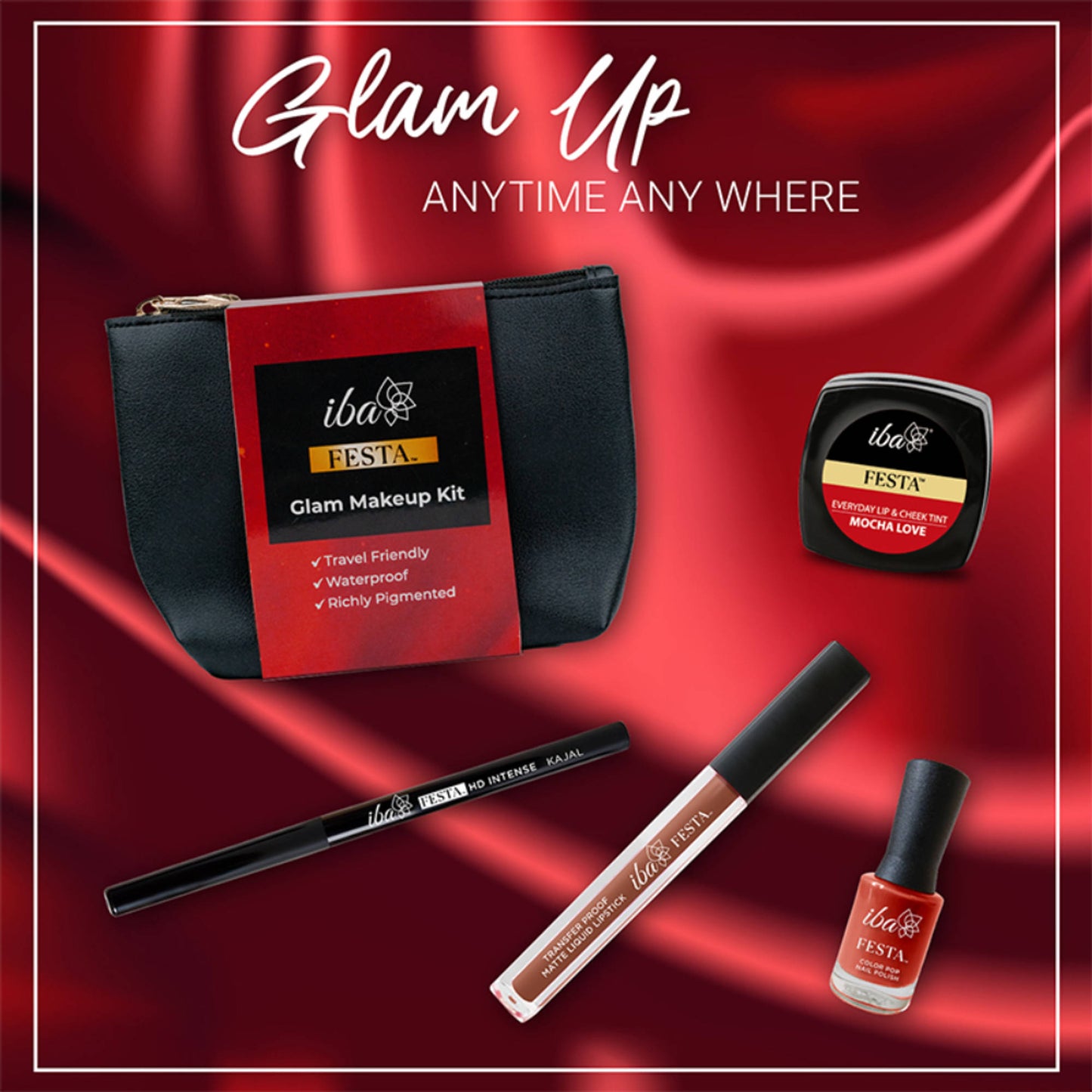 IBA Festa Glam Makeup Kit