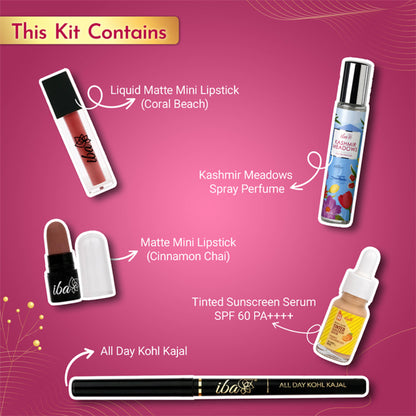 IBA Travel Friendly Makeup & Fragrance Set