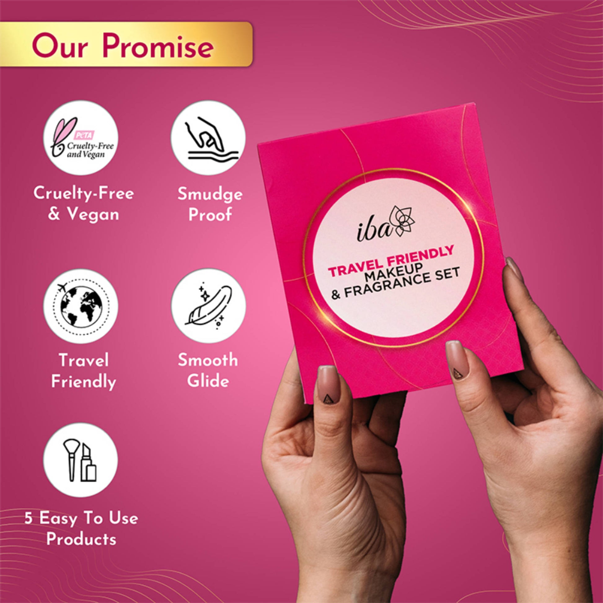IBA Travel Friendly Makeup & Fragrance Set