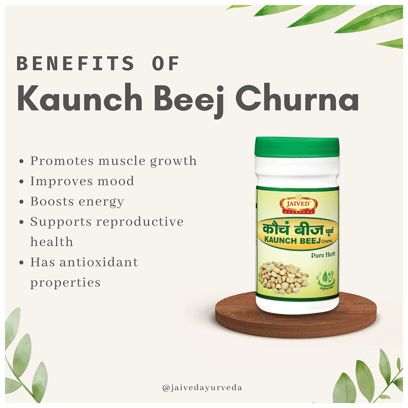 Jaived Ayurveda Konch Beej Churna