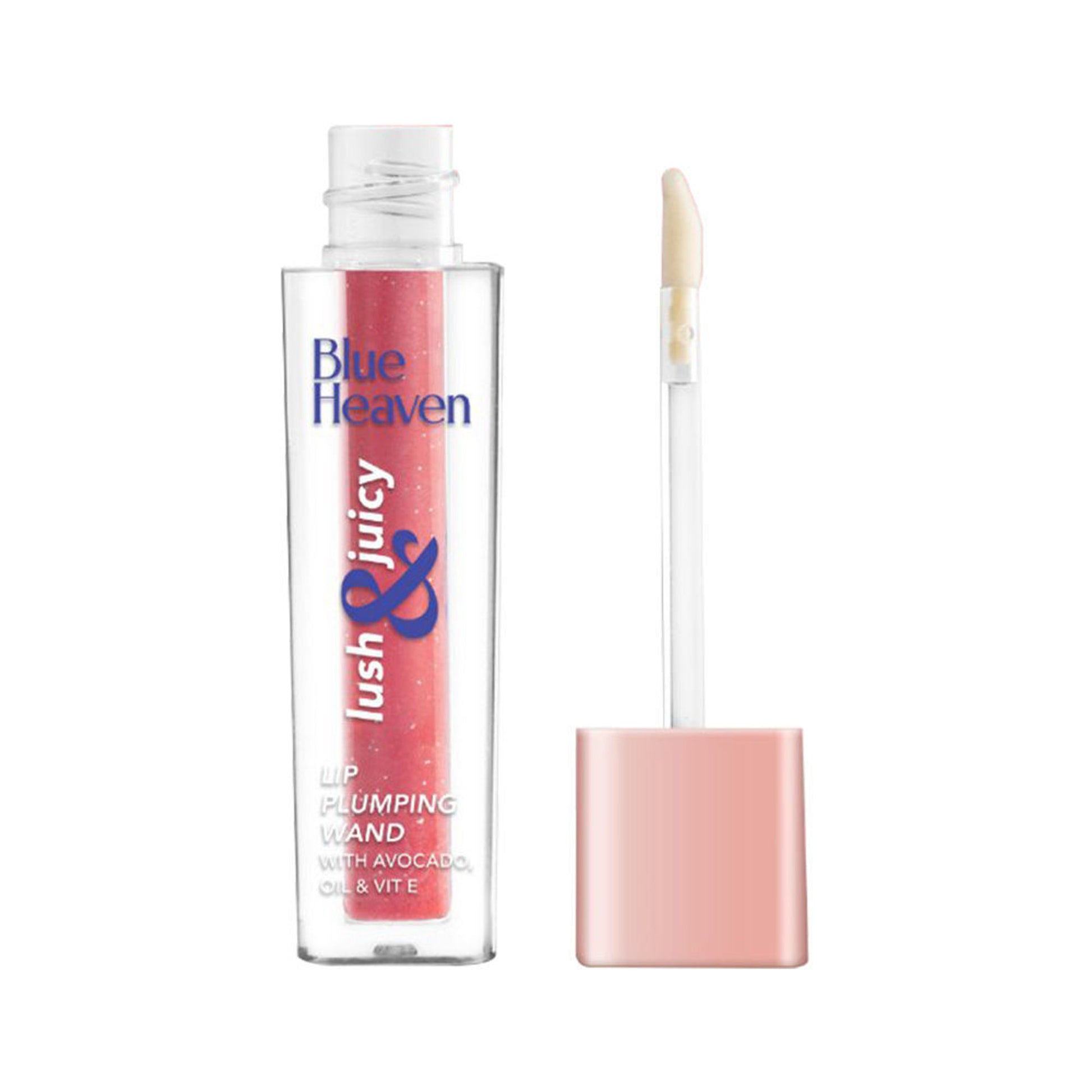 Blue Heaven Lush & Juicy Lip Wand Gloss - Mauve Tint