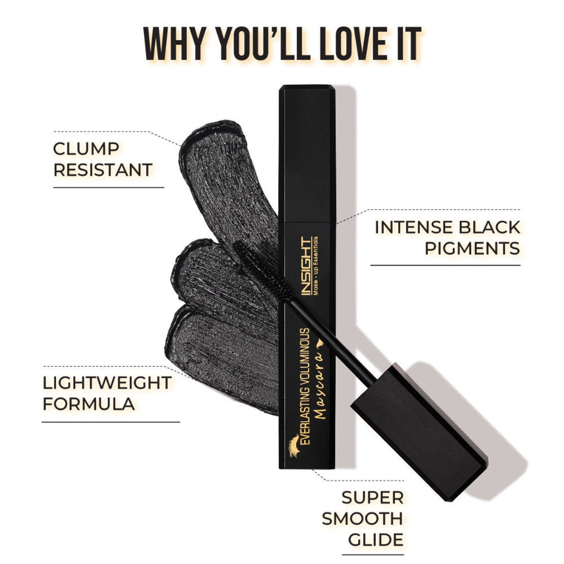 Insight Cosmetics Everlasting Voluminous Mascara