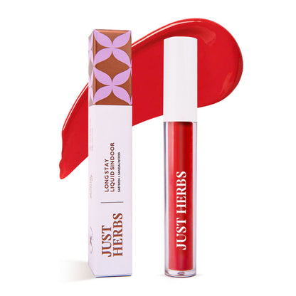 Just Herbs Long Stay Liquid Sindoor - Ruby Red