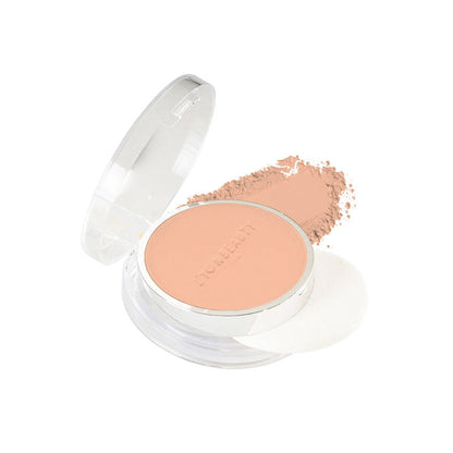 Lyon Beauty Prime + Fine Compact Powder in Shade 01, showing the sleek compact case and soft powder inside.