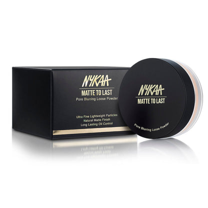 Nykaa Matte to Last Oil Control Loose Setting Powder - Bake, Blur & Set! - Latte 04
