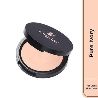 Pilgrim Dream Matte Oil Control and Pore Blurring Compact with Vitamin E - Pure Ivory 110