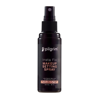 Pilgrim Insta Fix Makeup Setting Spray With Hyaluronic Acid & French Red Vine