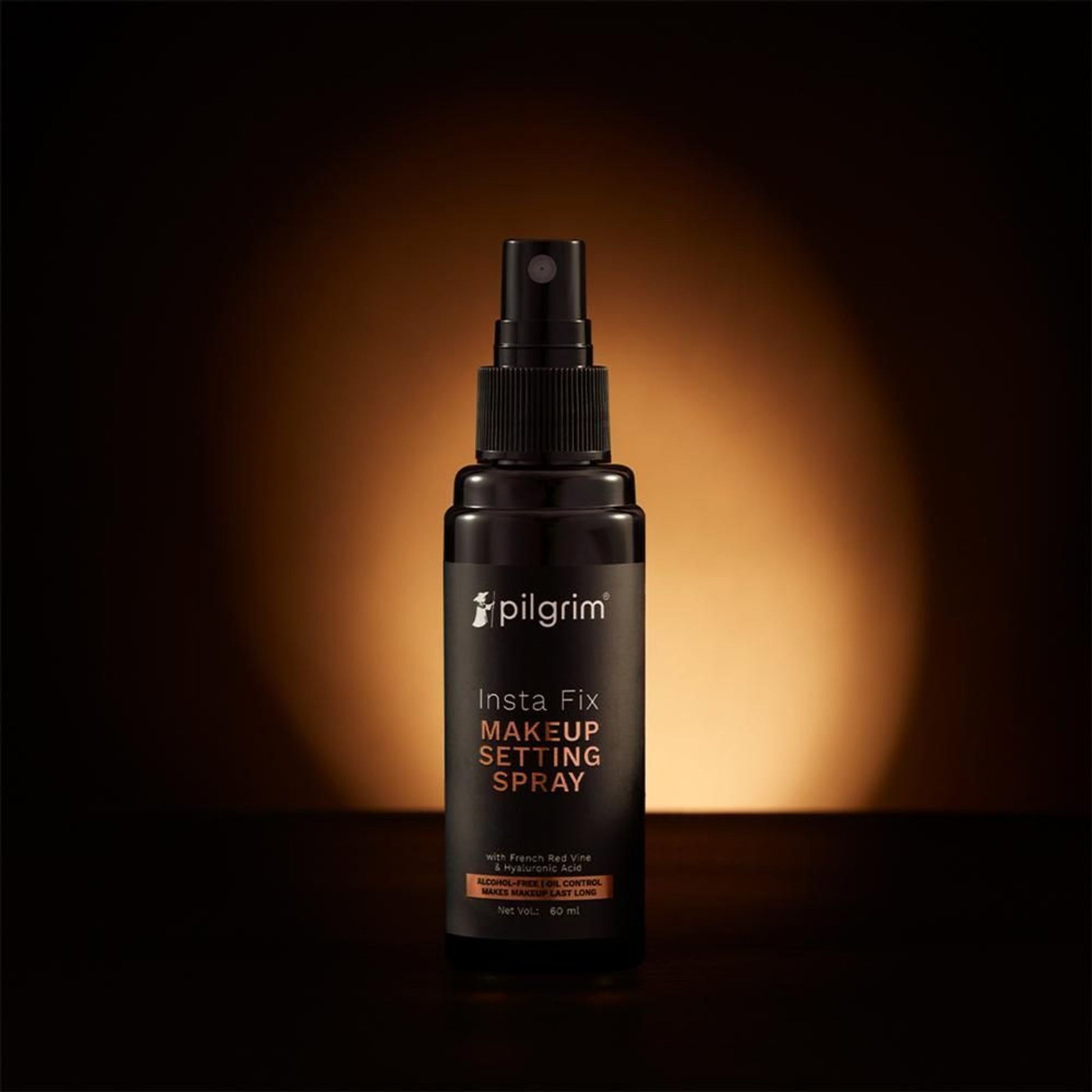 Pilgrim Insta Fix Makeup Setting Spray With Hyaluronic Acid & French Red Vine