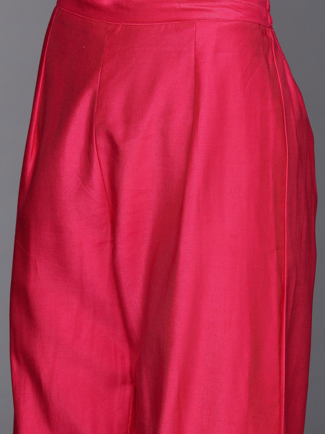 Indyancart IE Ethnic Motifs Yoke Design A-Line Sequined Kurta with Palazzos & Dupatta