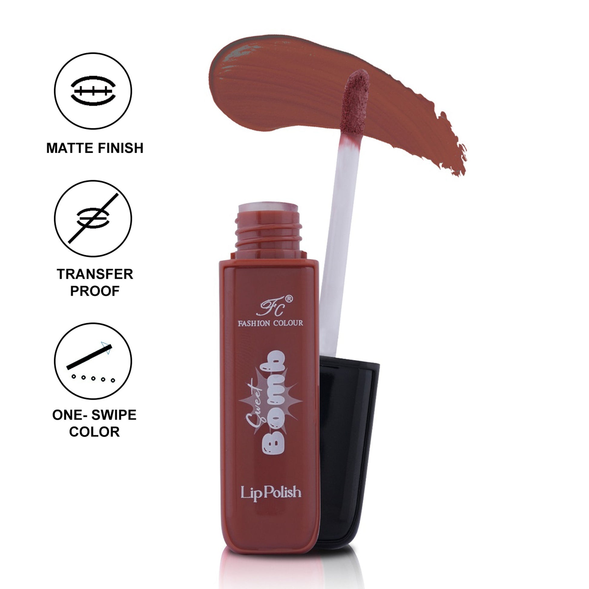 FASHION COLOUR Sweet Bomb Lip Gloss - Amber Shine