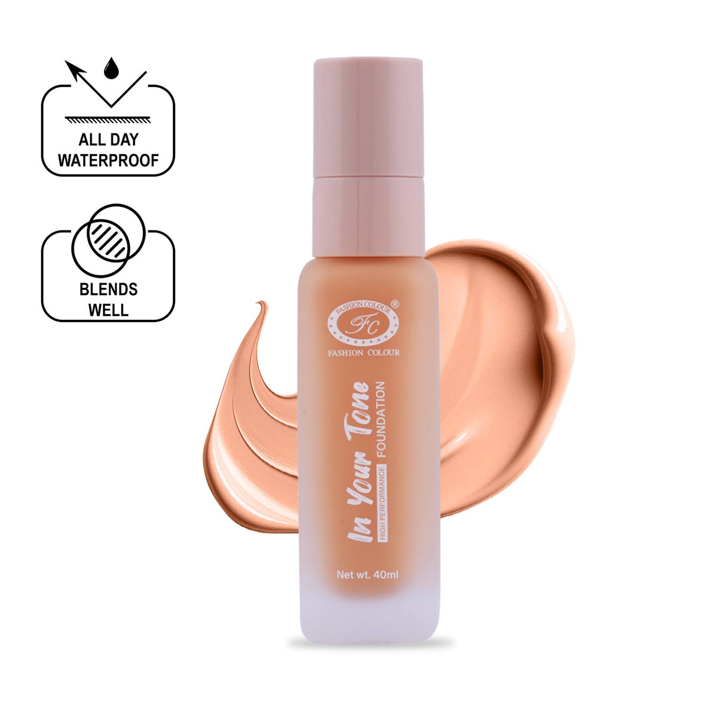 FASHION COLOUR High Performance In Your Tone Foundation - Warm Amber