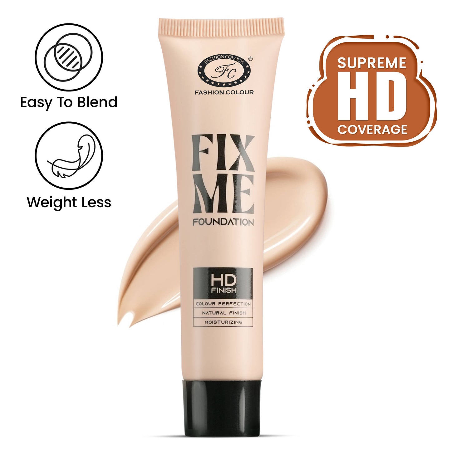 FASHION COLOUR Fix Me Foundation - Rose Ivory