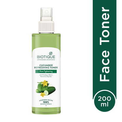 Biotique Bio Cucumber Pore Tightening Toner With Himalayan Waters
