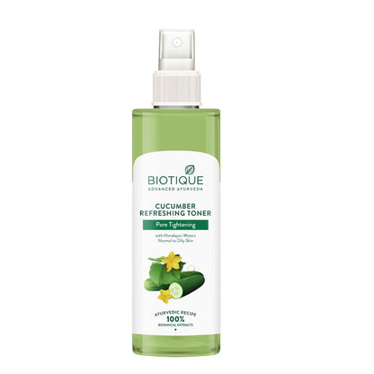 Biotique Bio Cucumber Pore Tightening Toner With Himalayan Waters