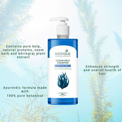 Biotique Bio Kelp Protein Shampoo for Falling Hair Growth Treatment