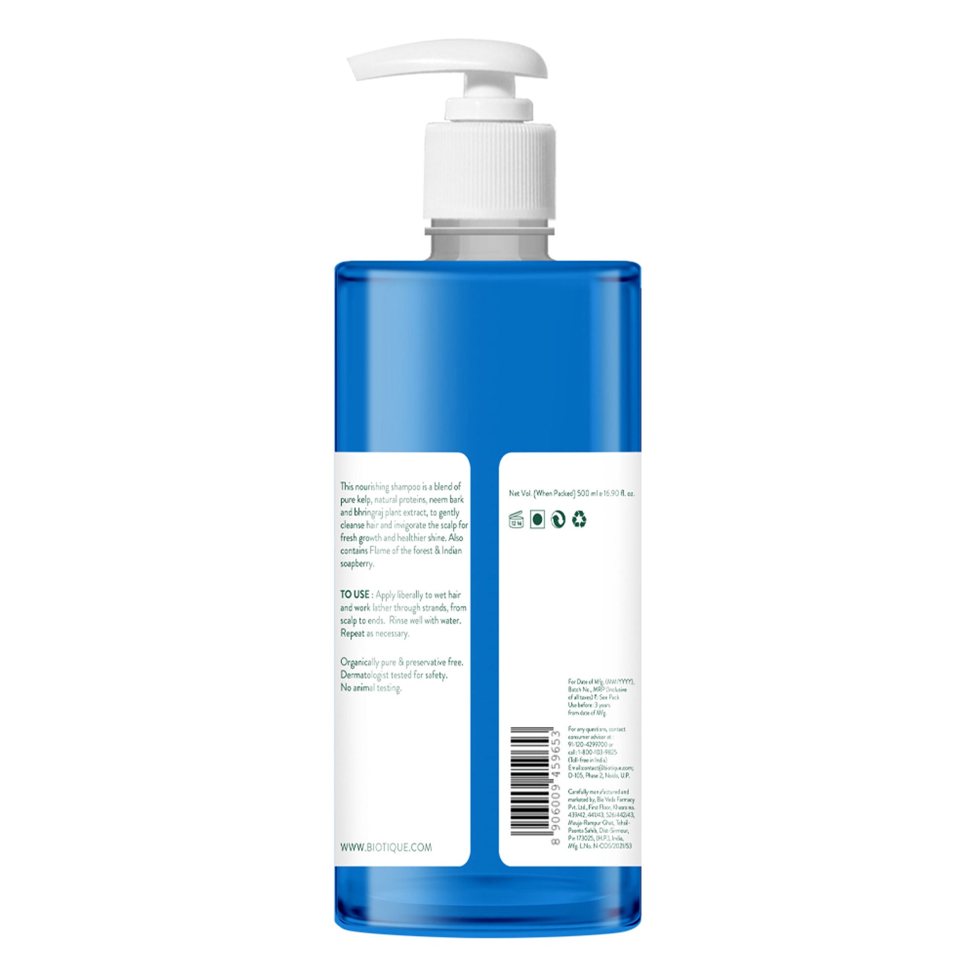 Biotique Bio Kelp Protein Shampoo for Falling Hair Growth Treatment