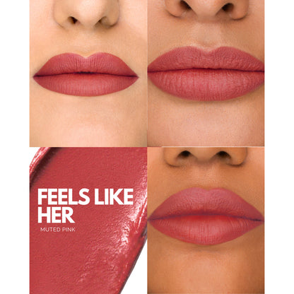 IRIS COSMETICS Matte Made Her Do It Liquid Lipstick - Muted Pink