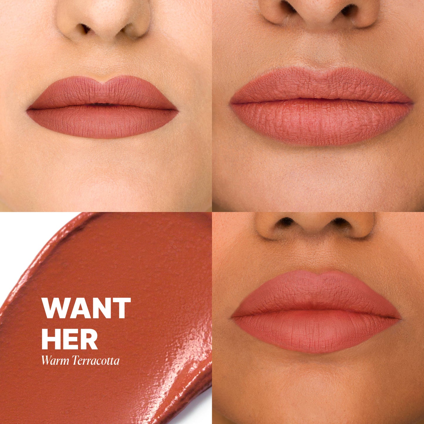 IRIS COSMETICS Matte Made Her Do It Liquid Lipstick - Warm Terracotta