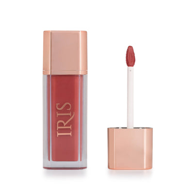 IRIS COSMETICS Matte Made Her Do It Liquid Lipstick - Warm Cinnamon Brown
