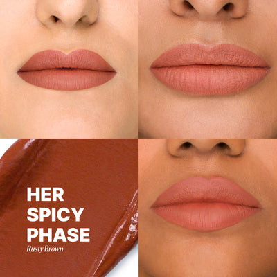 IRIS COSMETICS Matte Made Her Do It Liquid Lipstick - Rusty Brown