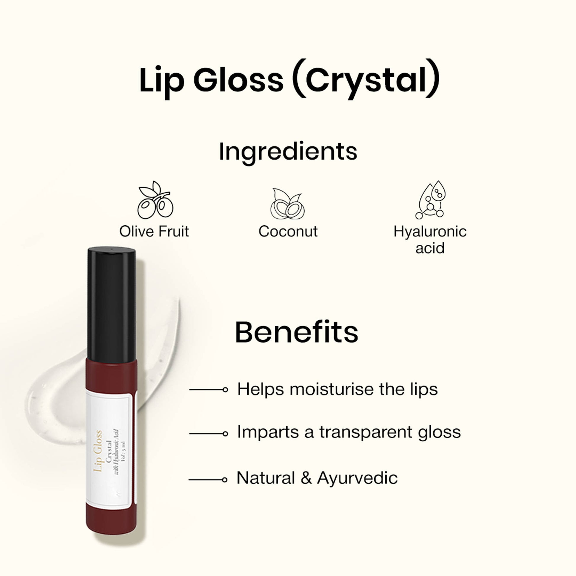 SADHEV Lip Gloss - Crystal
