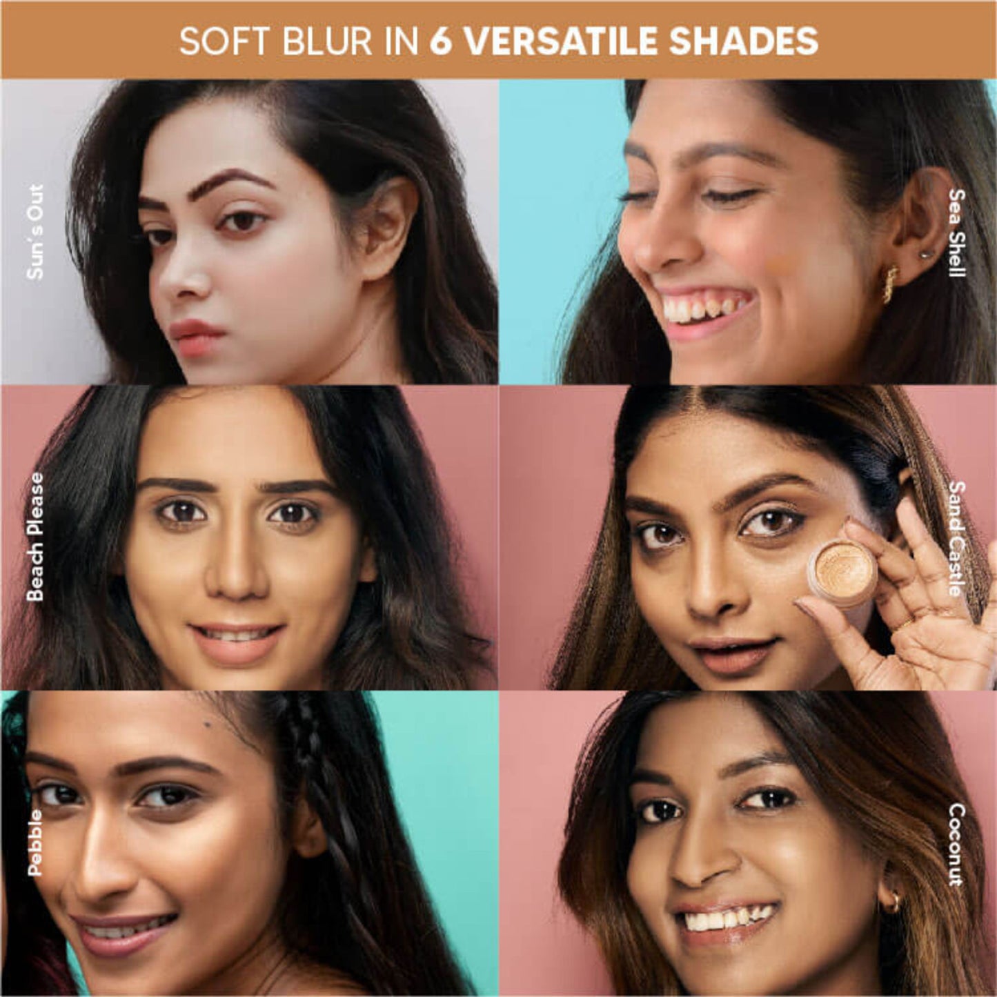 Ilana Soft Blur Cream Concealer & Foundation with SPF 50 - Sun's Out