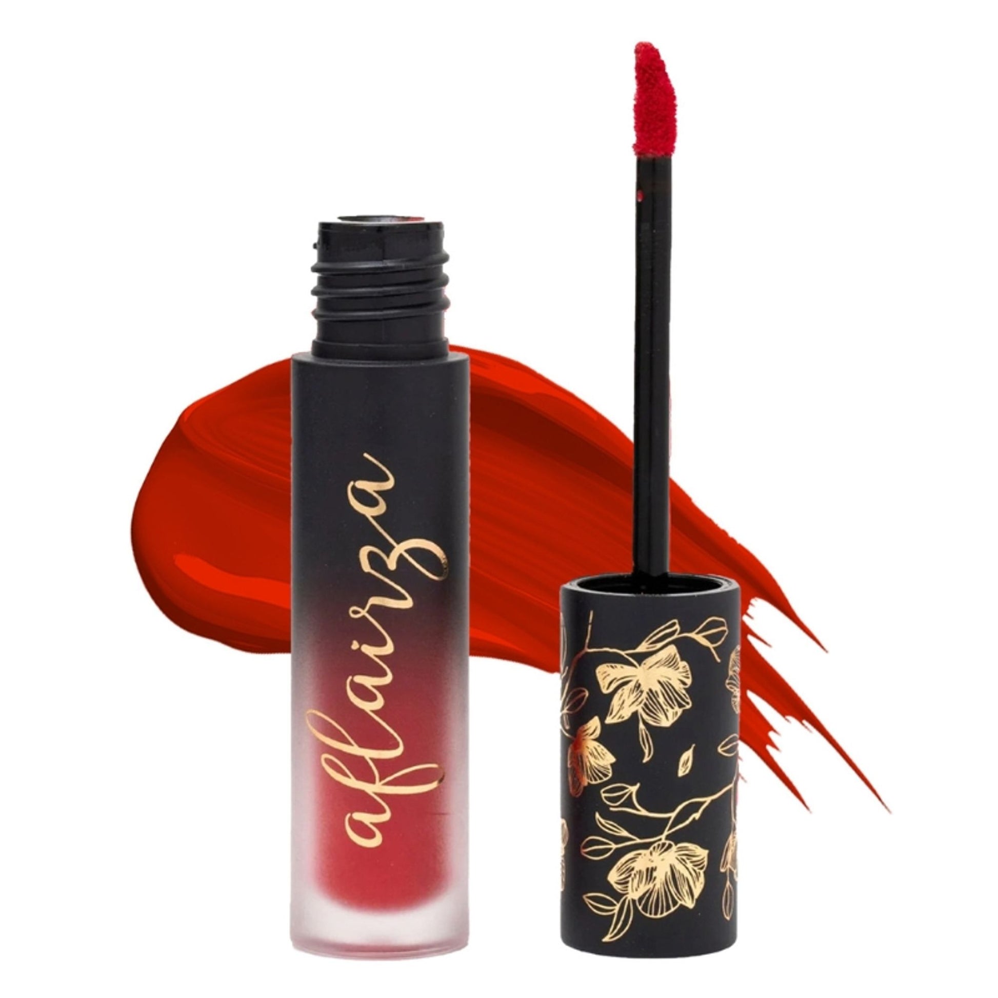 Aflairza Premium Velvet Liquid Eyeshadow & Eye Primer - Red