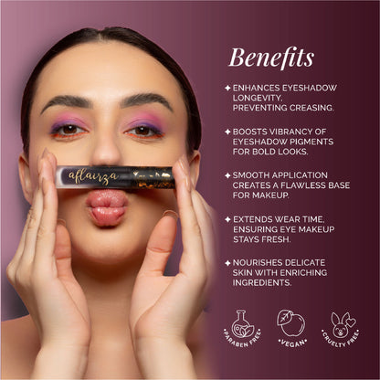 Aflairza Premium Velvet Liquid Eyeshadow & Eye Primer - Black Grapes