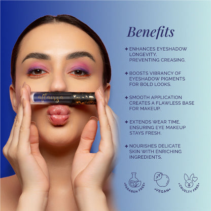 Aflairza Premium Velvet Liquid Eyeshadow & Eye Primer - Blue