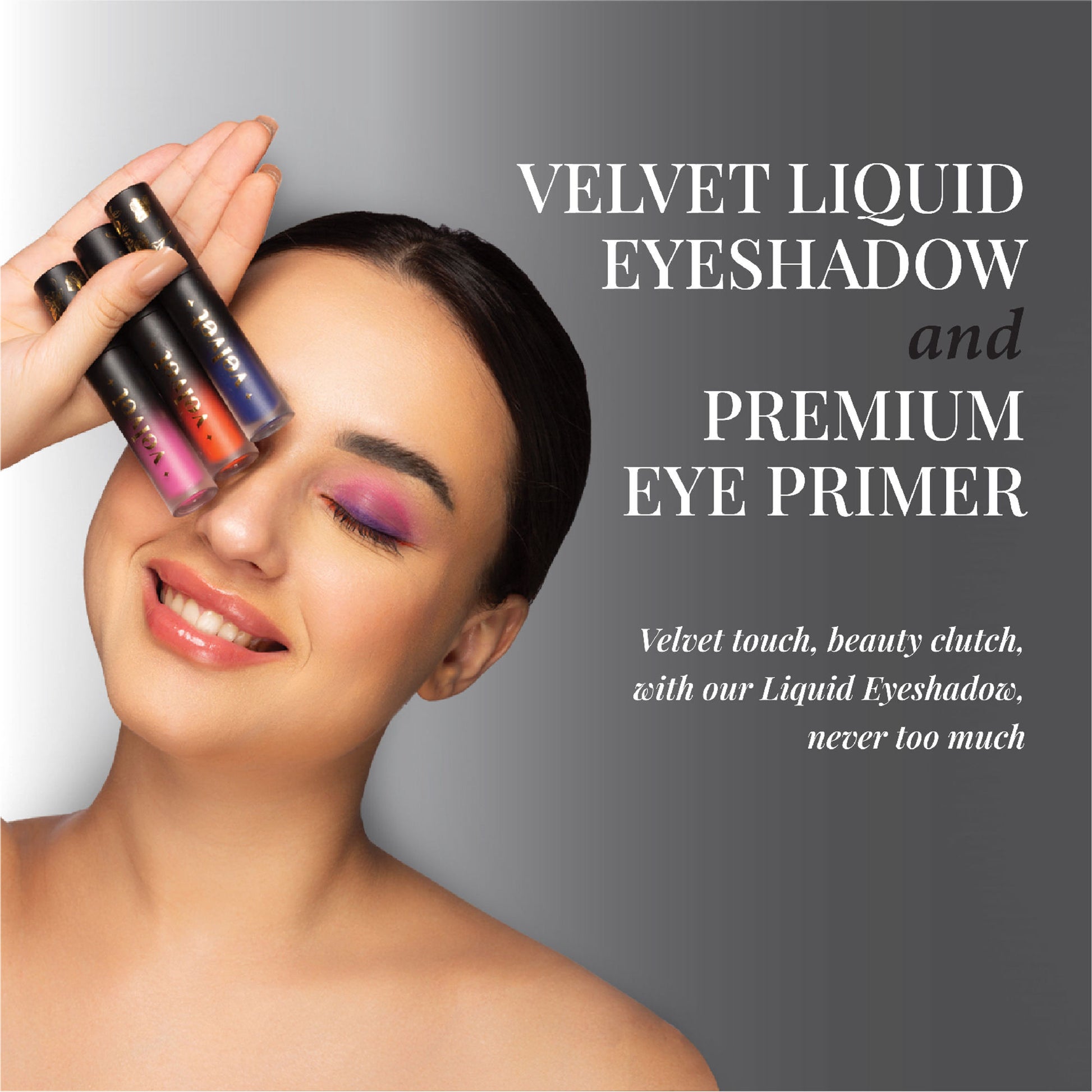 Aflairza Premium Velvet Liquid Eyeshadow & Eye Primer - Black